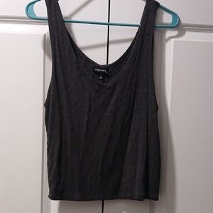 Charcoal Gray Women's Tank Top by Originality